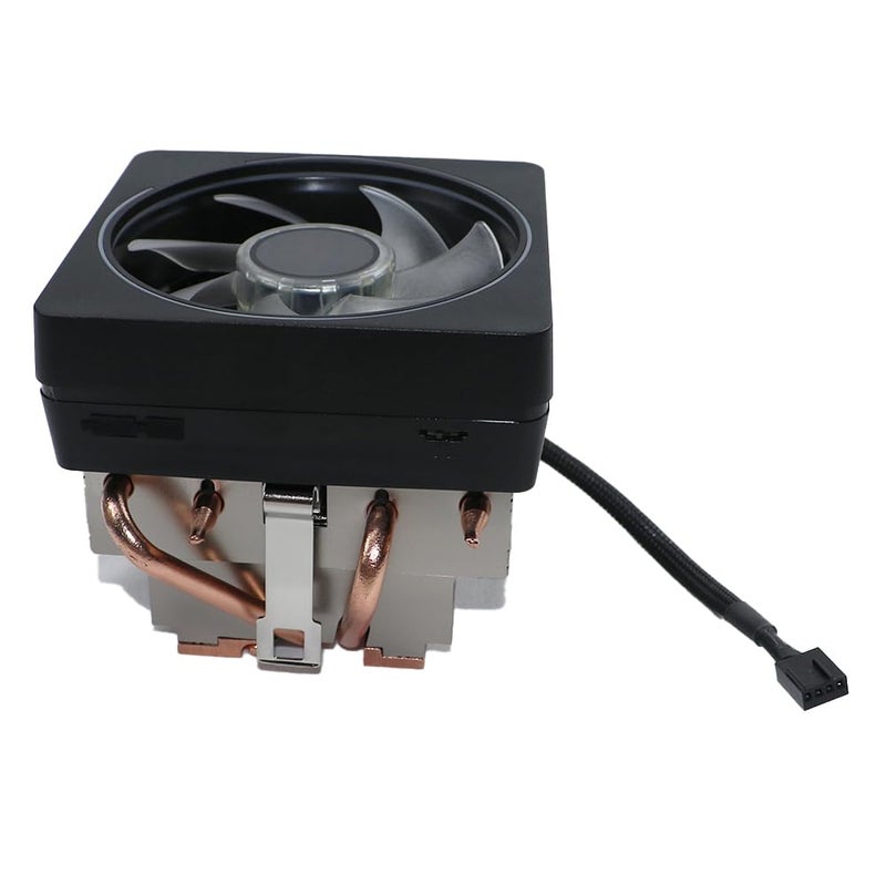 WSHAITE CPU Wraith Cooler Prism Aluminum Heat Sink Copper Core Base 4-Pin PWM 95mm Fan Pre-Applied Thermal Paste Compatible with AMD Socket AM5 AM4 AM3 AM2 Ryzen 7 1700X 1800X 2700X 3700X 4700X 5700X Fan - Image 5